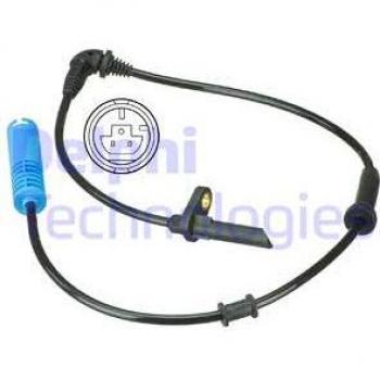 Sensor ABS DELPHI SS20553, sensor de revoluciones de la rueda para vehículos con tracción delantera y trasera, compatible con modelos Schrägheck (R56), alta precisión en la medición de velocidad de las ruedas