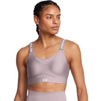 Top deportivo de mujer Under Armour Infinity High 2.0 violeta - XS-AC