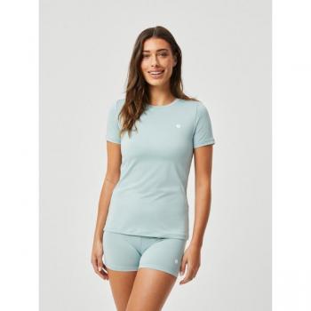 Björn Borg Ace Slim T-Shirt Women Light Blue, Size XS
