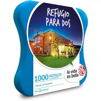 LA VIDA ES BELLA - Caja Regalo - REFUGIO PARA DOS - 1000 hoteles casas rurales