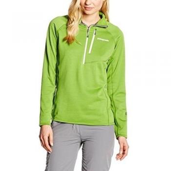 Patagonia R1 - Jersey para mujer, primavera/verano, mujer, color Verde - Supply Green, tamaño XL
