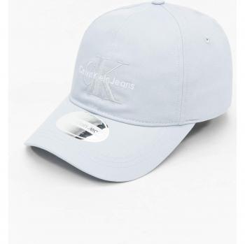 Gorra Calvin Klein Monograma Flex Azul Oasis Estilo Moderno Talla Única