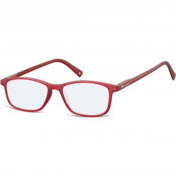 Montana Readers BLF51 Blue-Light Block Men's Eyeglasses Red Size +1.00 - Frame Only - Blue Light Block Available