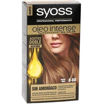 Syoss Oleo Intense Permanent Hair Color 8-60 Honey Blonde Ammonia-Free