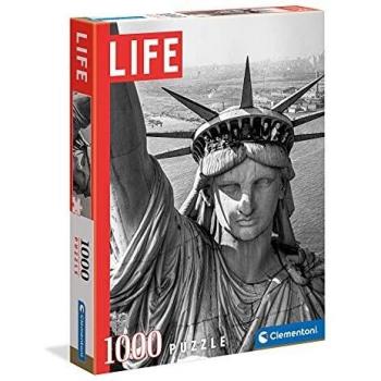 Clementoni- Puzzle Life Magazine 1000 Piezas Blanco y Negro, Vintage, Rompecabezas para Adultos, Multicolor