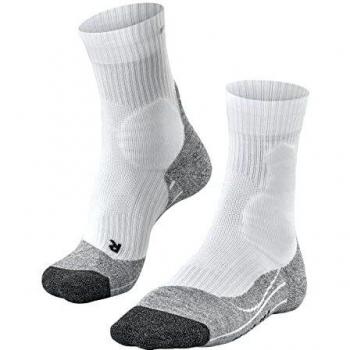 Falke Men's Lodge Homepad Cotton Blend Grip Socks - Light Grey - Size 41/42