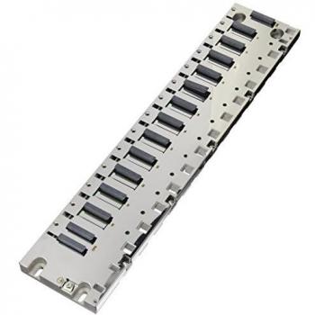 Rack M340 Schneider Electric - 12 ranuras – montaje en panel, placa o carril din - BMXXBP1200 con tarjeta madre posterior Modicon M340