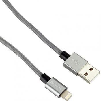 Cable de datos Lightning 4smarts RapidCord MFi, 2 m, gris