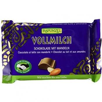 Rapunzel Snack Chocolate Leche-Almend.Rapunz 100G 400 g