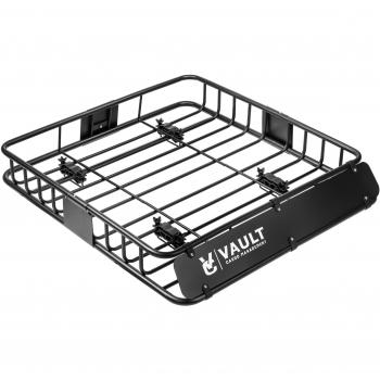 Universal techo cesta bandeja por Vault barras de techo de la gestión de la carga – diseñado para fijar a tu vehículo – Crear un techo accesorio de perfecto para equipaje, cajas, o bolsas de viaje.
