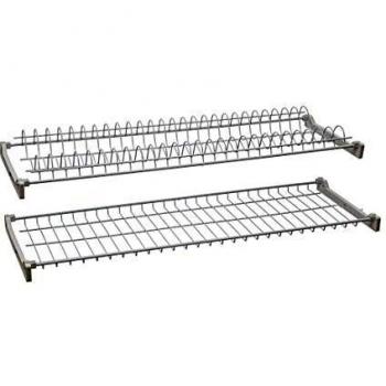 Escurridor de Platos Acero Plasticado 76x23 cm