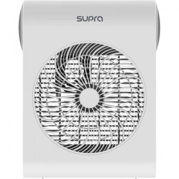 Calentador de ventilador eléctrico SUPRA SB2500 - 2500W, blanco, con termostato mecánico