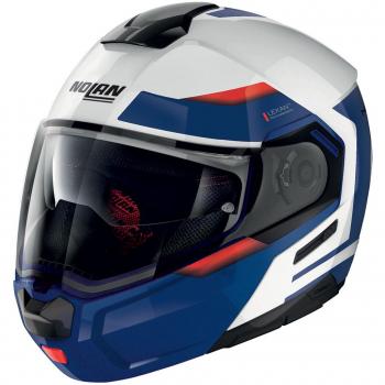 Casco Modular Nolan N90-3 Reflector N-COM Blanco Metal 38