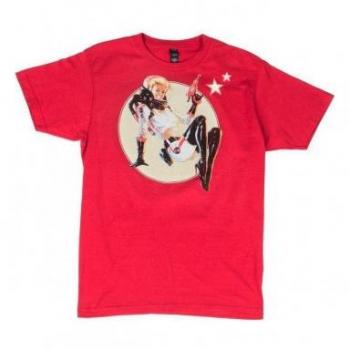 Camiseta Roja Fallout 4 Nuka Cola Pin-Up Talla S