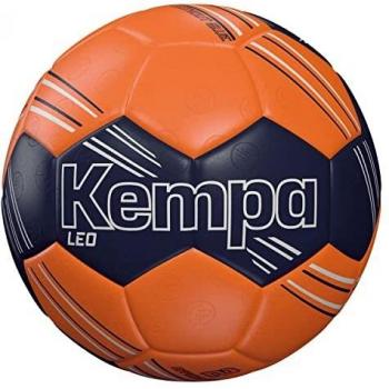 Kempa Leo Balón, Adultos Unisex, Azul Marino/Naranja Fluor (Multicolor), 2