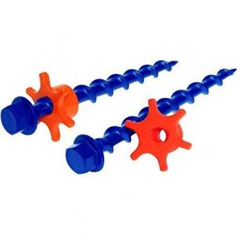 Peggy Peg Peg&Stop - Juego de 6 piquetas con contratuerca
