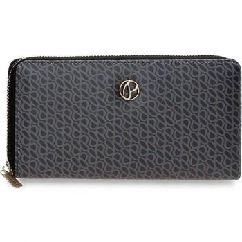 Cartera Pepe Jeans Megan con cremallera negro