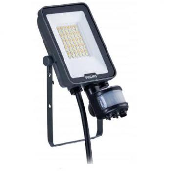 Proyector LED Philips Ledinaire 20W con Sensor de Movimiento, 2400lm, IP65 y Luz Seleccionable (3000/4000/6500K)