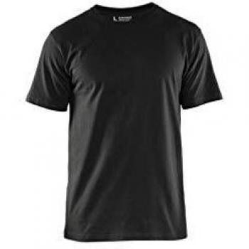 Blaklader Round Neck T-Shirt Pack of 5 Black Size XS