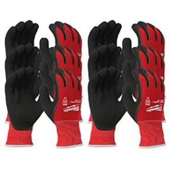 Milwauke Guantes de trabajo de clase 3, 12 unidades, varios modelos