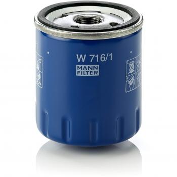 Original MANN-FILTER Filtro de aceite W 716/1 – Para automóviles