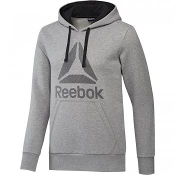 Reebok Wor Bl Ctn Ply Sudadera, Hombre, Gris