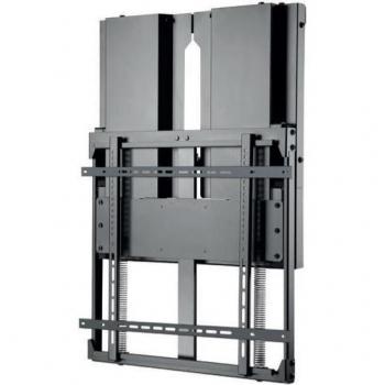 Soporte de Pared Contrapesado Hagor HP para Pantallas LCD/Touchscreen de 140 a 191 cm (55 a 75 pulgadas) - Color Negro - Capacidad de Carga: 60 kg
