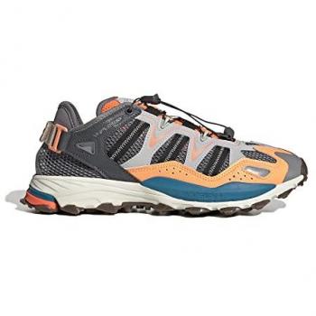 Adidas Hyperturf Men's Sneakers - Gray Orange, Size 44 2/3 (US 11 2/3)