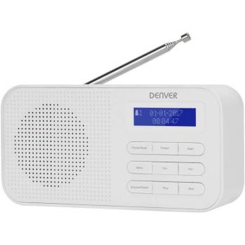 Denver DAB-42 Personal Digital Blanco