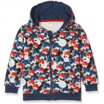 NAME IT Nitesbane Swe Card W. Hood Unb Mini, Chaqueta para Niños, Multicolor