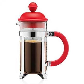 Bodum Cafetera émbolo, Rojo, 3 Taza