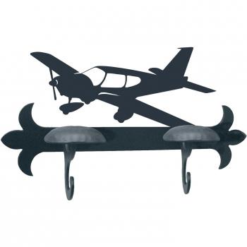 IMEX EL ZORRO El Zorro 11717-Percha avión, 290 mm, Hierro Forjado, Negro, 9x29x16.600000000000001 cm