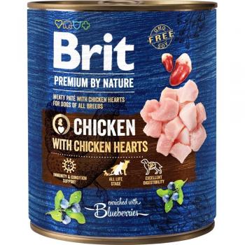 Comida Húmeda Brit Premium Pollo 800 G para Perros Adultos | Sin Gluten