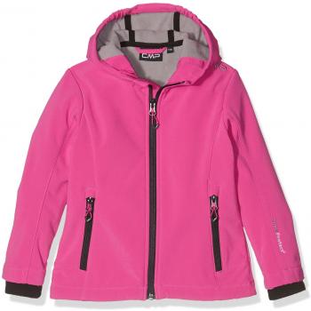 CMP - Chaqueta juvenil (tejido Softshell), otoño/invierno, niña, color Hot Pink-Argento, tamaño 15 años (164 cm)