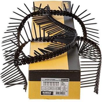 Tornillos para Paneles de Yeso DeWALT 55 mm x 3,5 mm Rosca Gruesa PH2 - 1000 Unidades