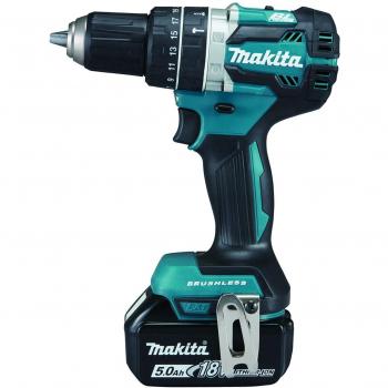 Taladro Atornillador Percutor Inalámbrico Makita DHP484RFJ 18V 3,0Ah con Maletín y Cargador