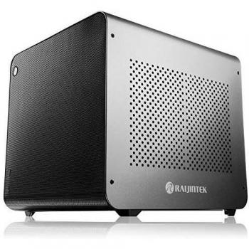 Caja Mini-ITX Raijintek Metis Evo AL - Plata, diseño compacto, compatible con refrigeración líquida