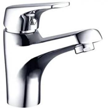 Grifo Monomando Mezclador de Lavabo Kiopta Metal Latón Rousseau