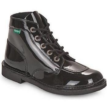 Botines Kickers Kick Col Negras para Niños, Talla 32
