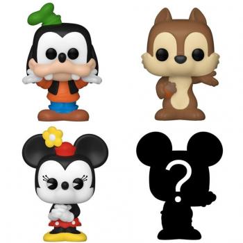 Funko Bitty Pop! Disney 4-Pack Series 4: Goofy, Chip & Minnie Mouse