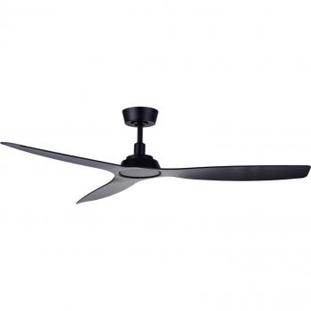 Ventilador de Techo Beacon Moto, Negro, Ø 132 cm, Silencioso con Control Remoto