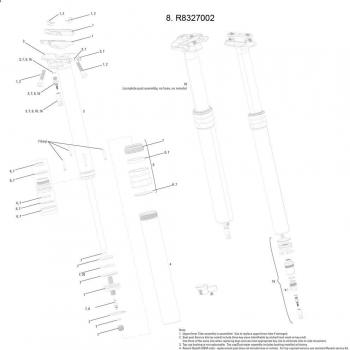 RockShox 11.4308.327.002 - Set de vástagos de válvulas Schrader