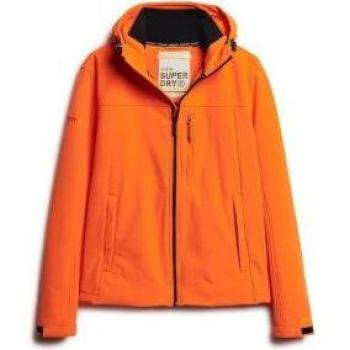 Chaqueta Softshell Trekker Naranja para Hombre Superdry