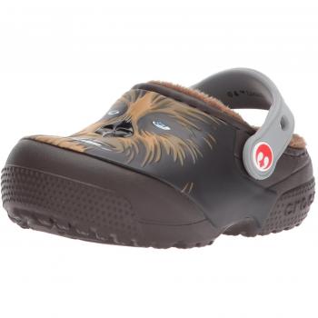Crocs Fun Lab Lined Chewbacca, Niños Zueco, Marrón