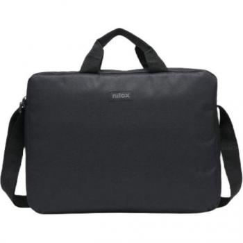 Nilox Basic Laptop Bag for up to 15.6-inch Devices, Black (NXB001)