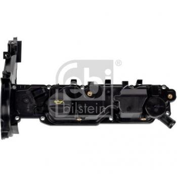 Tapa de culata FEBI BILSTEIN 172902 - Cilindro, material: plástico, color: negro, compatible con varios modelos de vehículos
