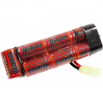 VB POWER STD 8.4V 1600 MAH AIRSOFT BATTERY TAYMIA CONNECTOR G36 MP5