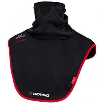 BERING Tour de cou Maxi Tube Windstopper - Noir et rouge