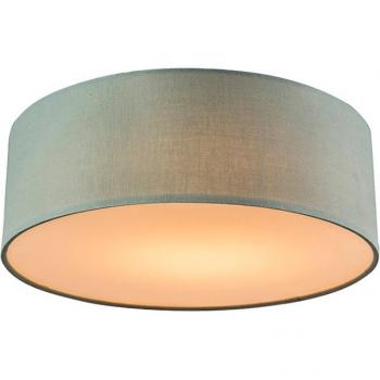 Plafón verde moderno de 30 cm con LED intercambiable - Drum LED