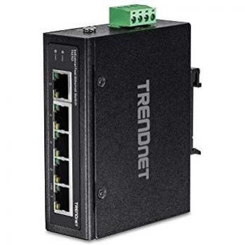Trendnet TI-E50 Unmanaged Fast Ethernet Switch, 5-Port, Black